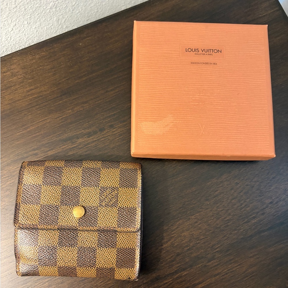 Louis Vuitton Damier Men’s Wallet with box